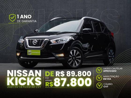 NISSAN KICKS 1.6 16V FLEXSTART SV 4P XTRONIC